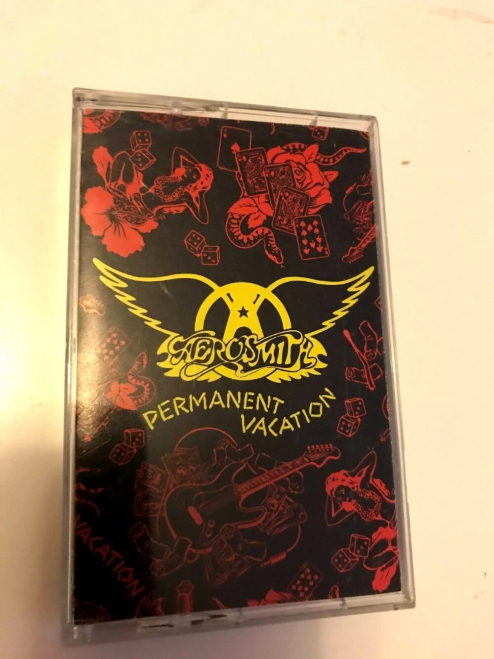 Aerosmith - Permanent Vacation 1987 Audio Cassette Tape